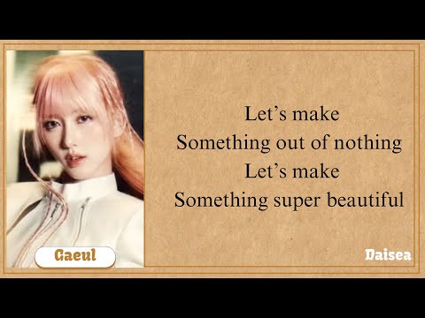 IVE GAEUL Odd Easy Lyrics