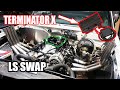 LS Swap S-10 Burnout Truck Burnie gets Holley Terminator X and 4150 Throttle Body! EFI Wiring Part 1