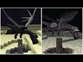 minecraft vs realistic (ender dragon)