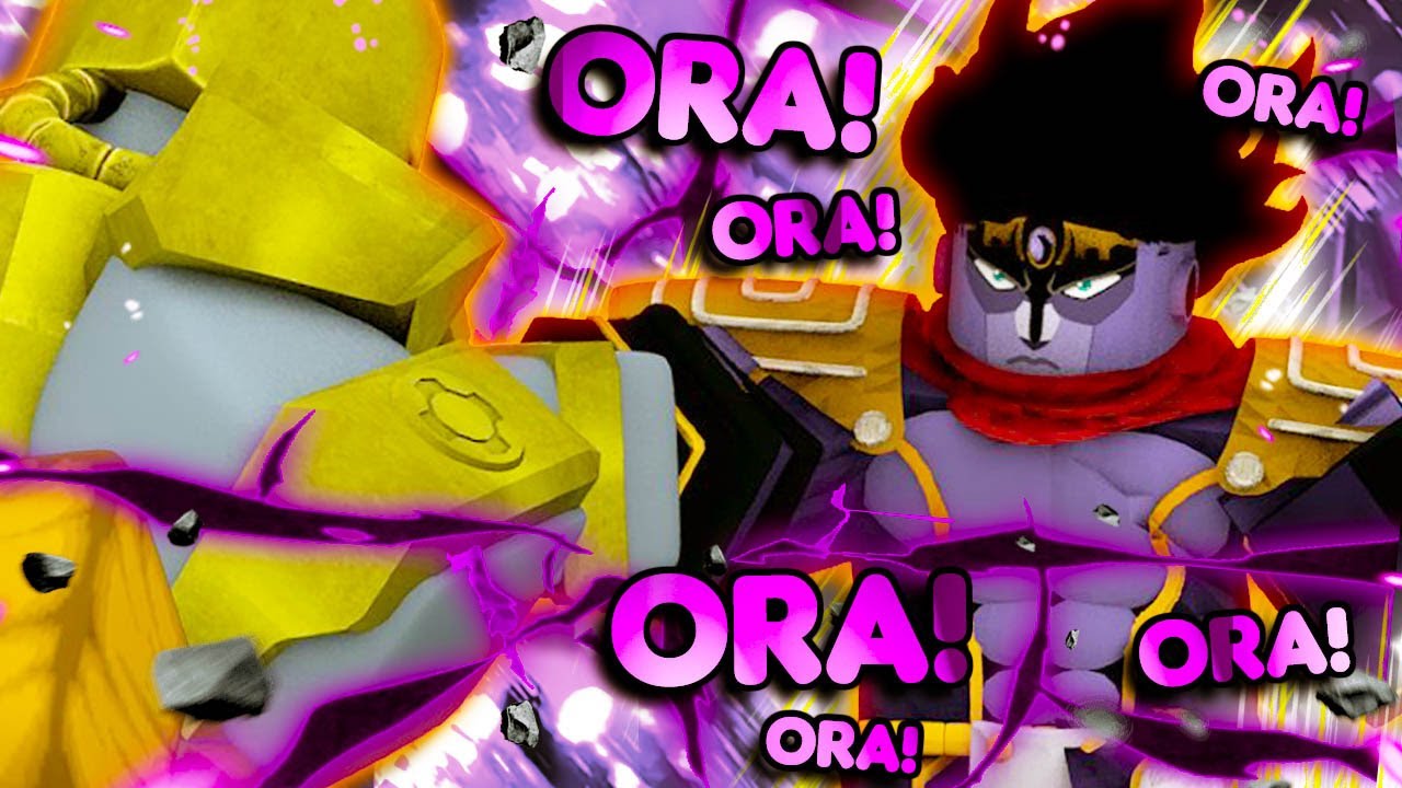 STAR PLATINUM THE WORLD É UM DOS STANDS MAIS ROUBADOS PARA SE USAR NO PVP DO YOUR BIZARRE ADVENTURE!