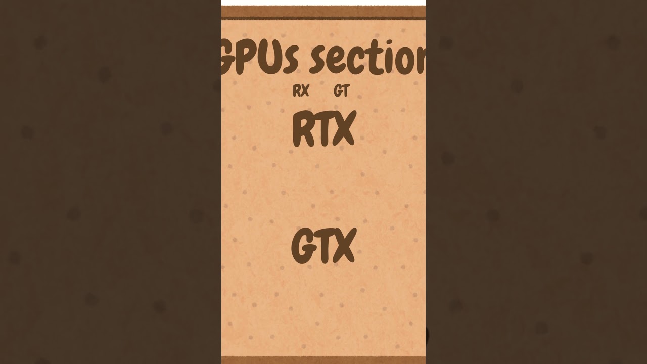 The Difference Between RTX and GTX GPUs #rtx #gaming #gpu