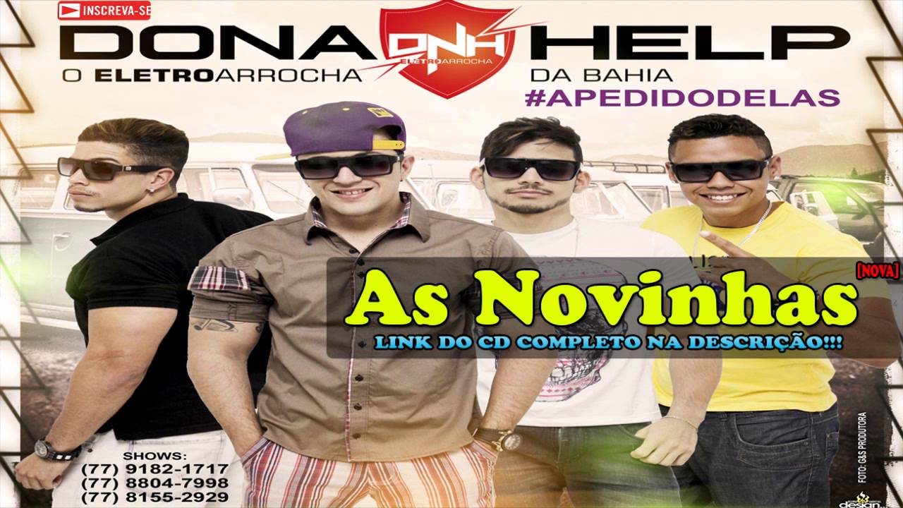 DONA HELP - AS NOVINHAS [NOVA] - CD 2015