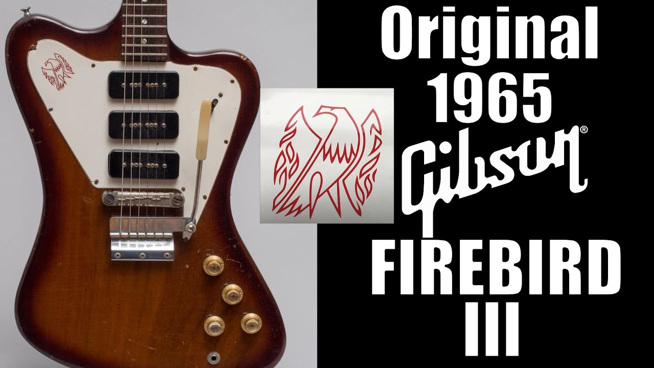 Original 1965 Gibson Firebird III Made in Kalamazoo, Michigan