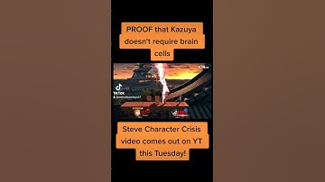 Kazuya players share one brain cell #smashbros #smashclips  #steve #charactercrisis