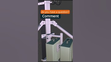 Cellular Network Tower 3D #bts #telecom #b3d