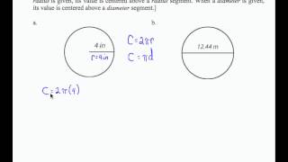 SWL10E3: Basic Arithmetic - Finding Circumference