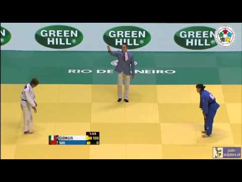 Judo 2013 World Championships Rio De Janeiro Giorgis ITA Shi CHN 63kg 