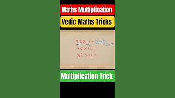 Maths Two Digit Multiplication Tricks #maths #shorts #short #ssc #youtubeshorts #mathstricks #ssccgl