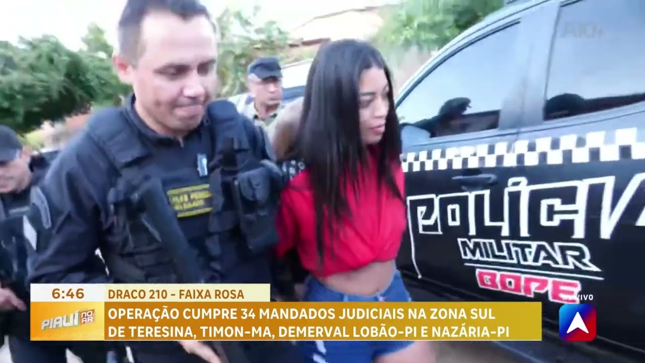 Blogueira Ana Azevedo é presa pelo DRACO em Teresina