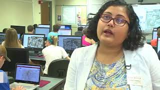 Students use mapping tools to help disaster relief