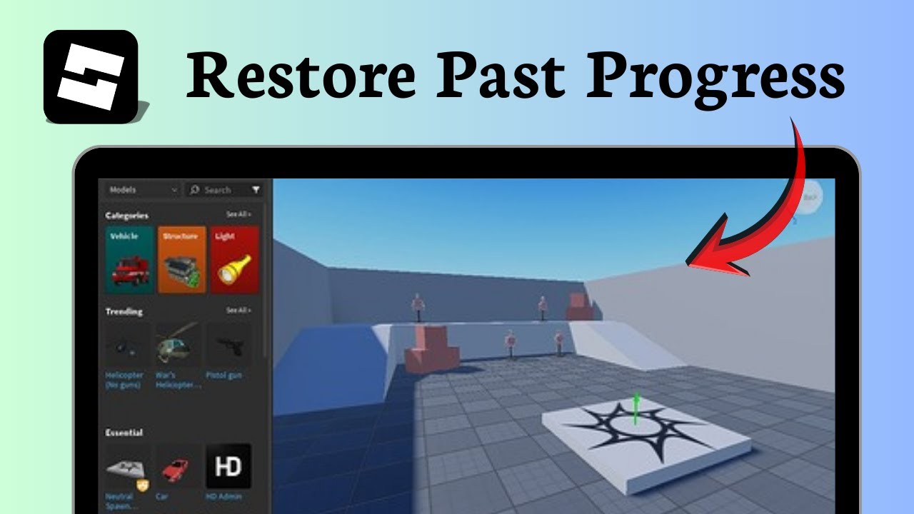 How to revert Roblox Studio game version (Timeline Restoration) - YouTube