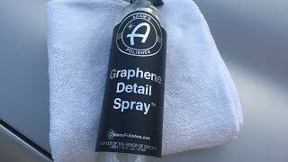 Adams Graphene Detail Spray Initial Impressions