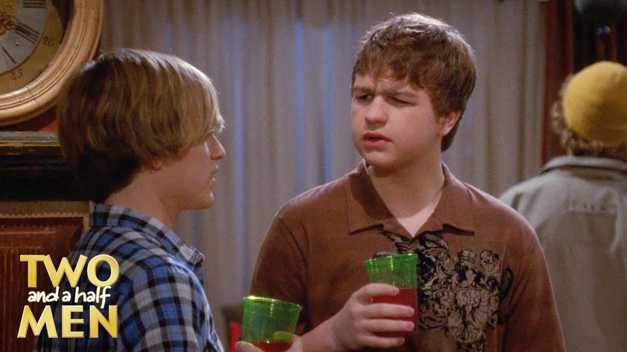Jake’s Party Is a Total Sausage Fest | Two and a Half Men