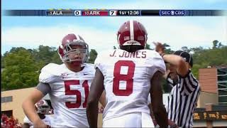 2010 #1 Alabama vs. #10 Arkansas (HD)