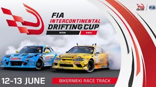 Fia intercontinental Drifting Cup in Riga, Latvia. Day 2. Top 16/8/semifinal and Final