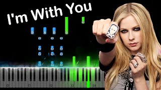 Avril Lavigne - I'm With You Piano Tutorial