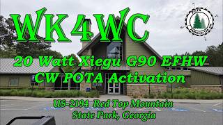 POTA Activation US-2194 Red Top Mountain State Park in Georgia