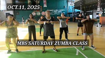 OCT, 11, 2025 - MBS SATURDAY ZUMBA CLASS.