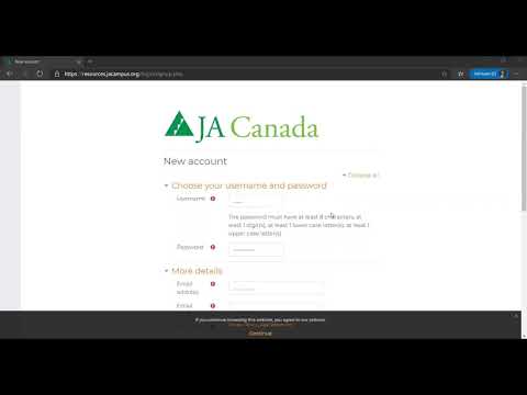 JA Campus Login Instructional Video