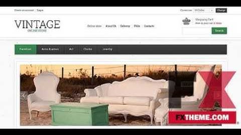 Antique Store VirtueMart Template by Hermes VirtueMart Templ by Minoru Jeremiah