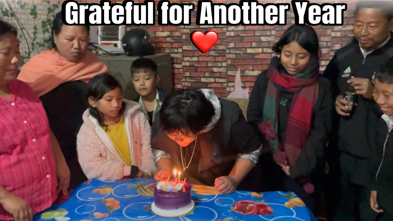 Celebrating birthday with my friends and family 😍.