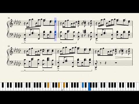 [Piano Cover] Hoshimachi Suisei - 天球、彗星は夜を跨いで