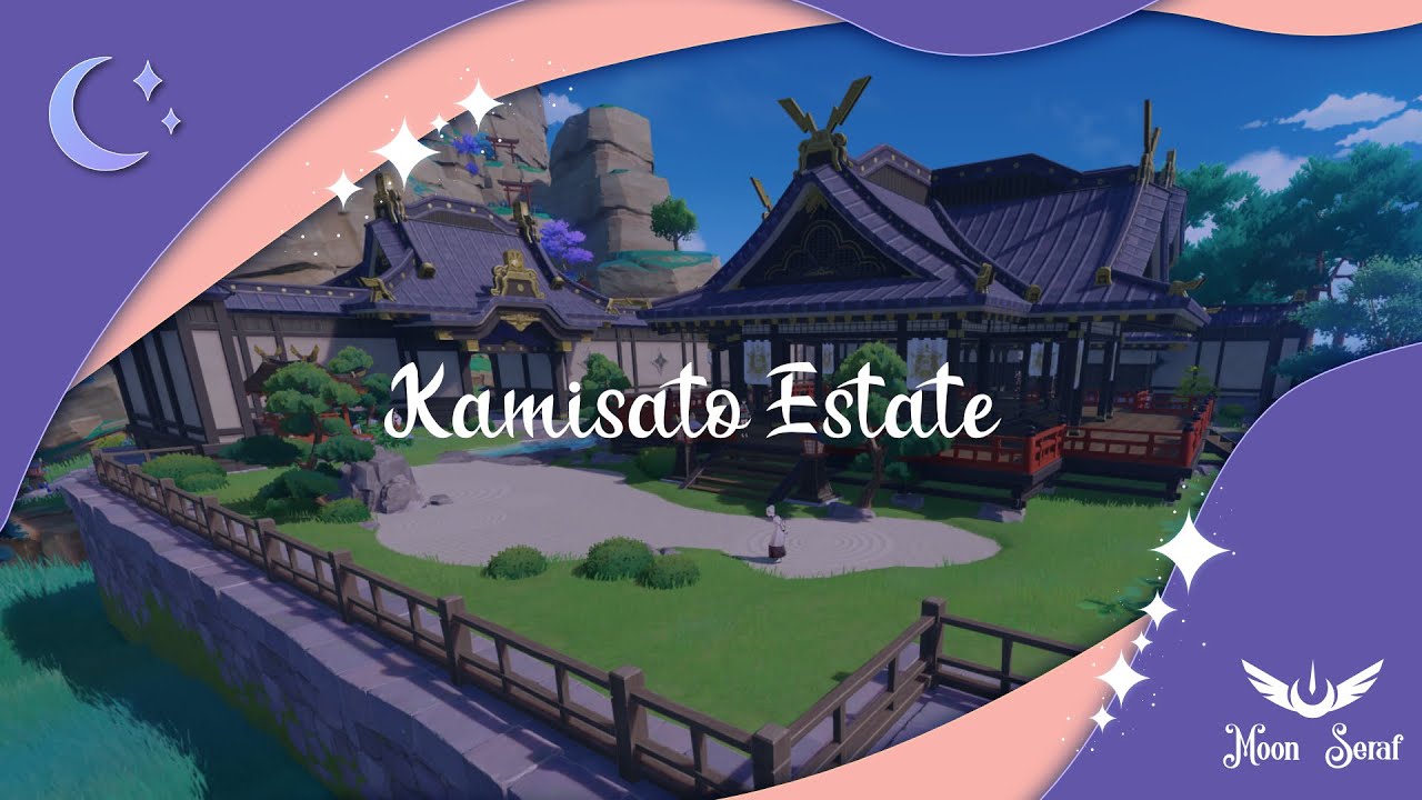 Visiting the Kamisato Estate || Inazuma Volume ||  Ambience ASMR