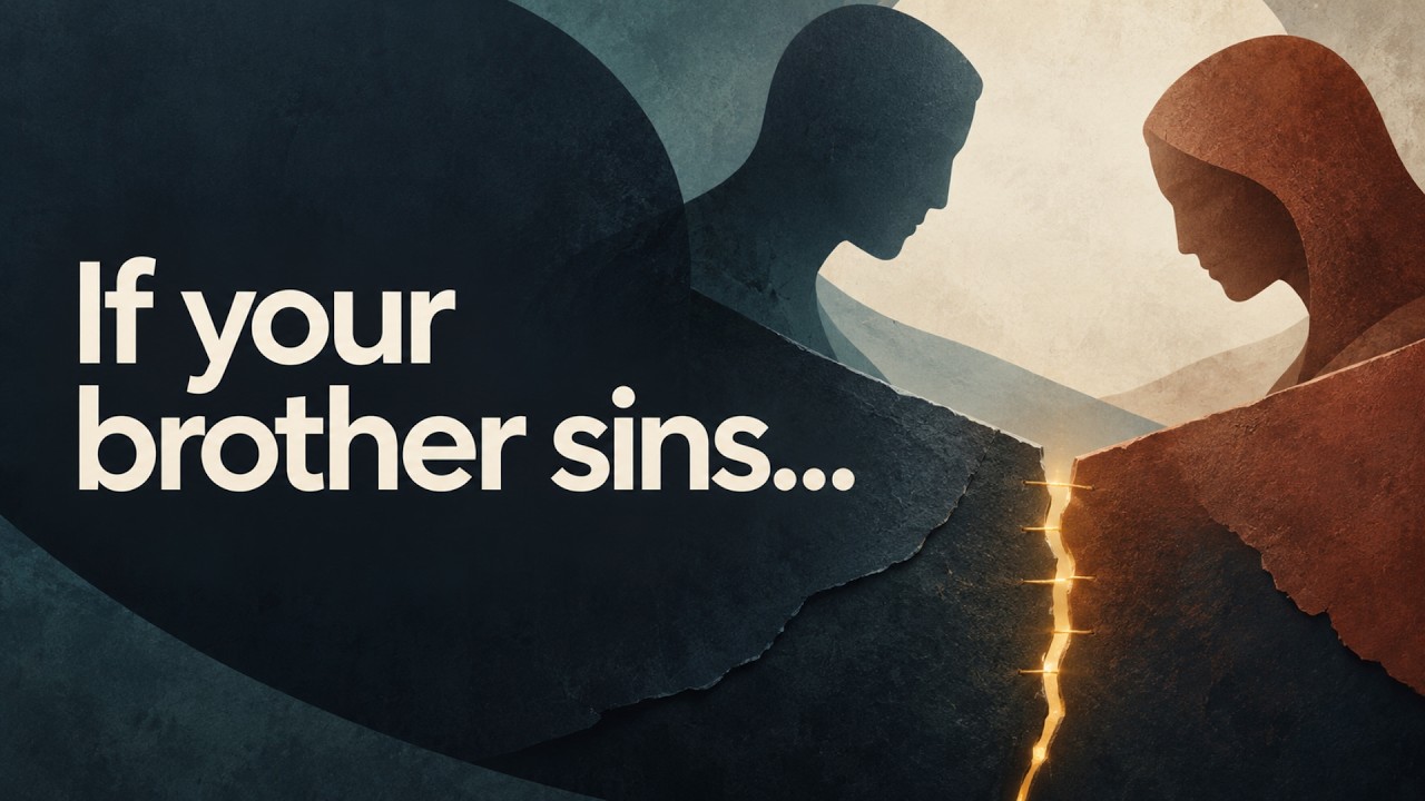 9.6.26 Sunday Worship - Sermon "If your brother sins" Pastor Jeff