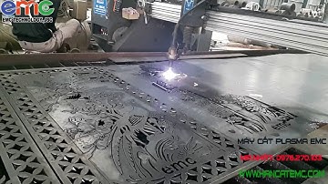 Cắt  Hoa Văn Bằng Máy Cắt CNC Plasma EMC 2060