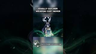 FINALLY GOT HER WEAPON! C0R1 NEFER DAMAGE SHOWCASE #nefer #genshinimpact