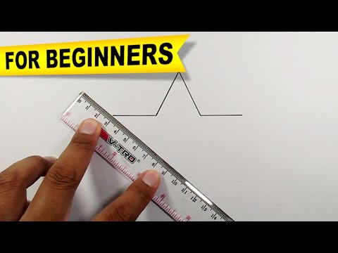 How to draw a star with a ruler | Simple Drawings - YouTube