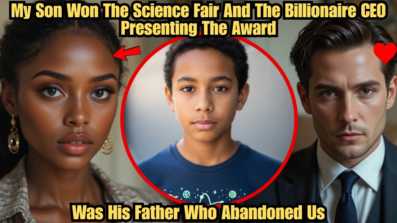 My Son Won The Science Fair And The Billionaire CEO Presenting The Award Was His Father Who Abandone