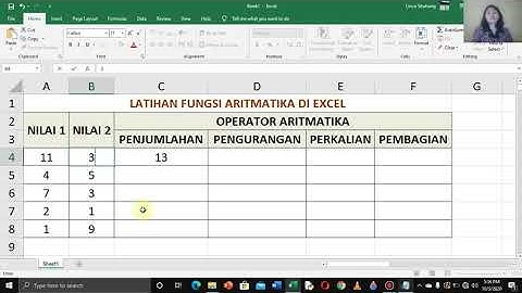 Operator Aritmatika Ms  Excel