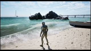 Maldives Island - Beach - Fluid Flux 2.0 coastline - Unreal Engine 5