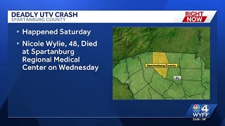 Upstate woman dies days after UTV crash, coroner says