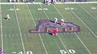 9/23/2017 JMU Halftime Food Race! (JMU v Maine)