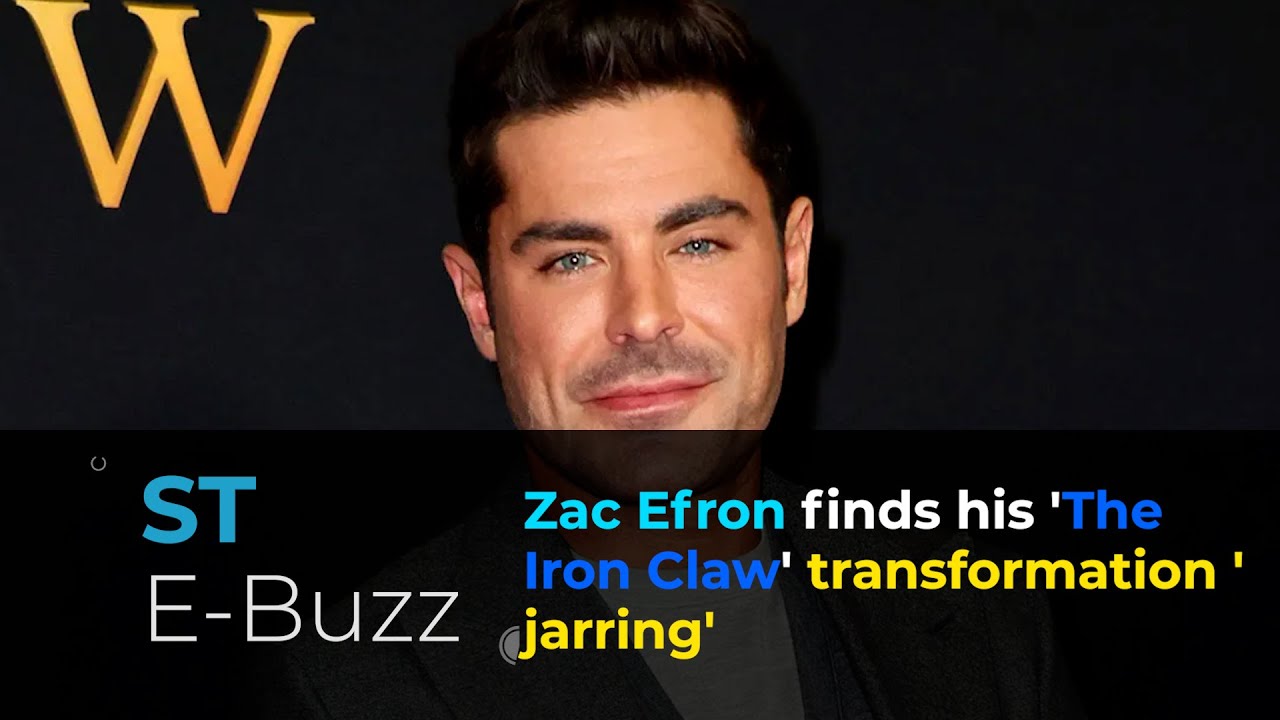 Zac Efron finds his 'The Iron Claw' transformation 'jarring' YouTube