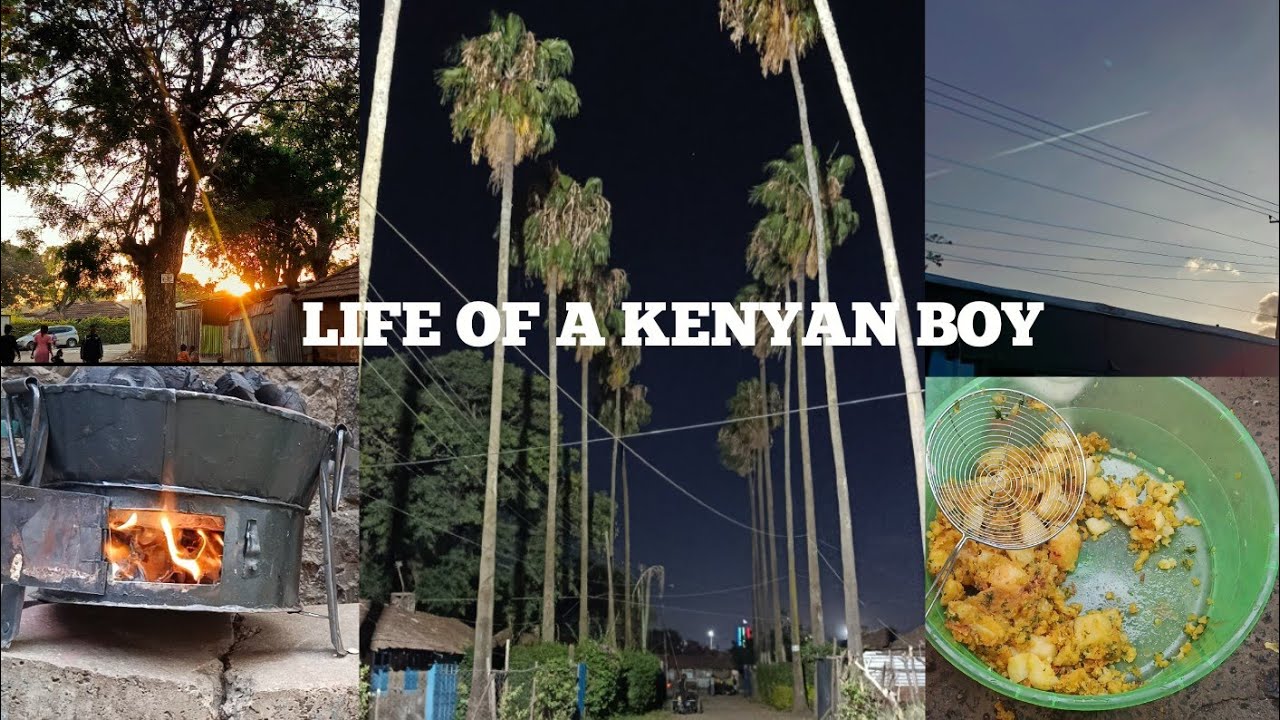 SLOW LIVING | LIFE OF A KENYAN BOY | COOKING BHAJIAS