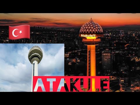 Atakule | Ankara Atakule | Walking Tour in Atakule Tower in Ankara 2022 | Atakule AVM | Turkey 🇹🇷
