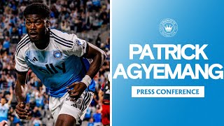 Patrick Agyemang Press Conference | Charlotte FC vs Toronto FC