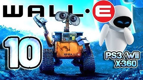 Wall-E Walkthrough Part 10 (PS3, X360, Wii) Level 9 ~ Eve Loves Wall-E [ENDING]