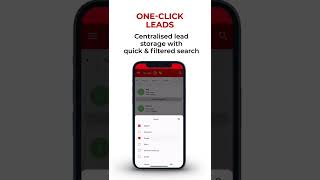 Agentroof CRM App feature | One-Click Leads for Realtors