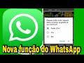 Nova Função Do WhatsApp (Grupo)