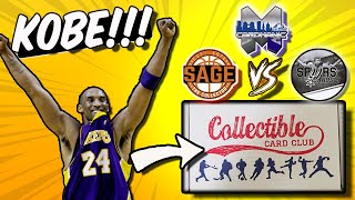 KOBE! May Sapphire Collectible Card Club Basketball Box Battle vs @SageTheCollector & @SpursCards21