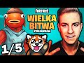 WIELKA BITWA STREAMERÓW 4 !🏆 Jacob, Ewron, Zony, Team BOT i inni! - WSZYSTKIE PERSPEKTYWY (1/5)