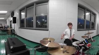 UM performing (Dont) Leave Me Alone in 360 4K at the Raritan High School Coffee House 2017