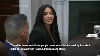 Showbiz Minute: Why Was Kim Kardashian In The White House This Week?