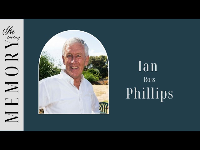 10:30am 28th October // Funeral of Ian Ross Phillips