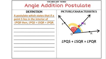 Video #3 Segment and Angle Addition