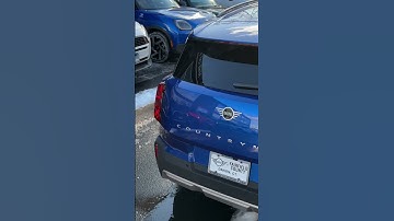 Thumbnail of The new Blazing Blue 2025 MINI Countryman #mini #countryman #minicooper #cars #fyp #carshorts #blue